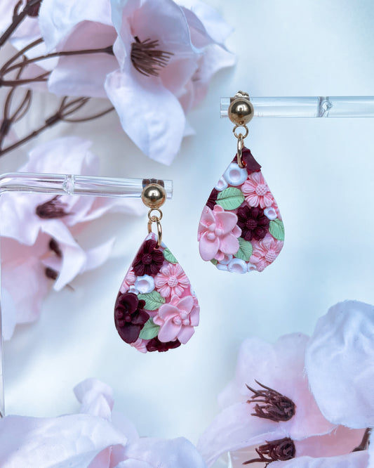 Spring flower drop dangles